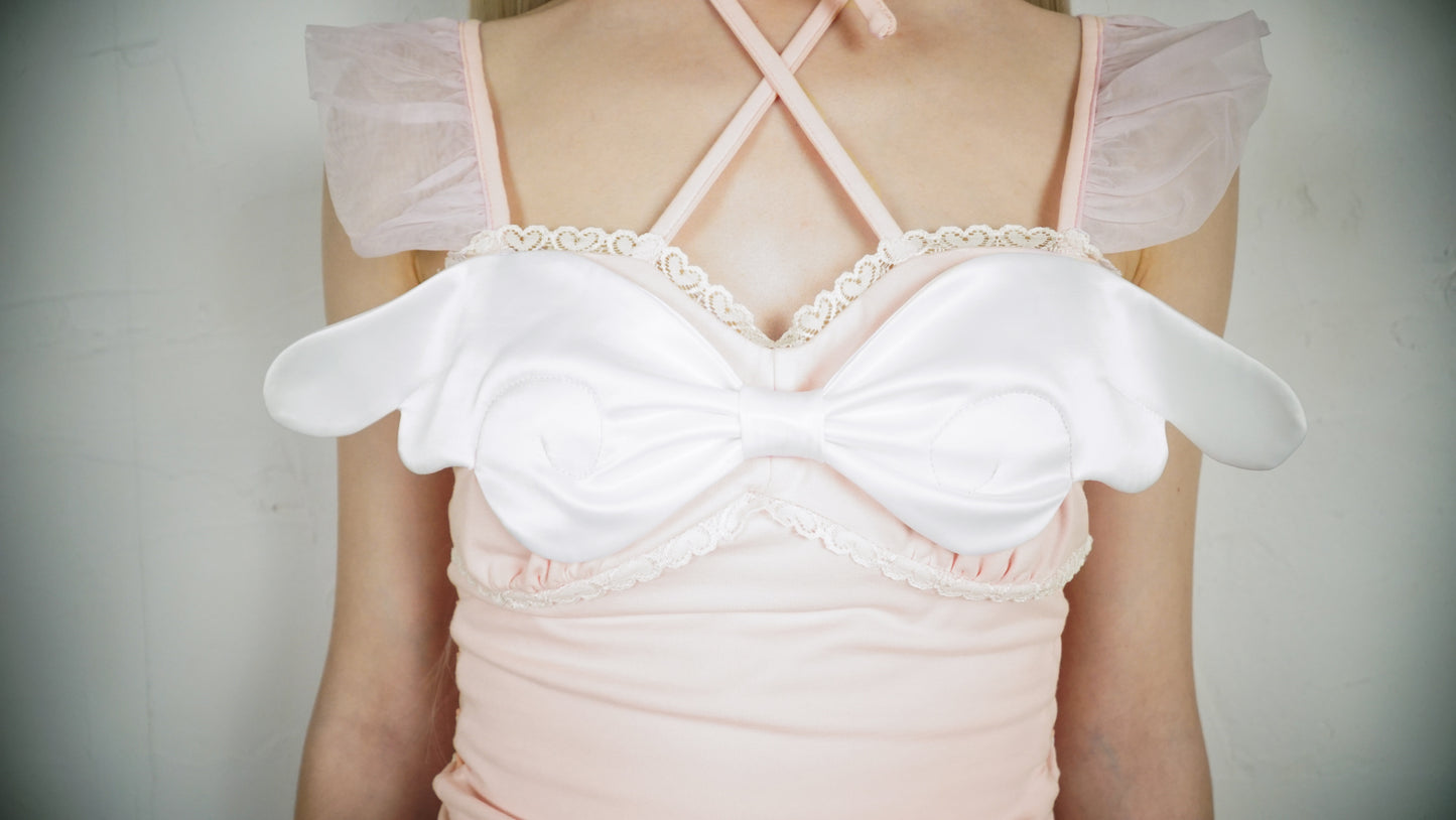 ˚₊‧꒰ა angel ribbon camisole ໒꒱ ‧₊˚