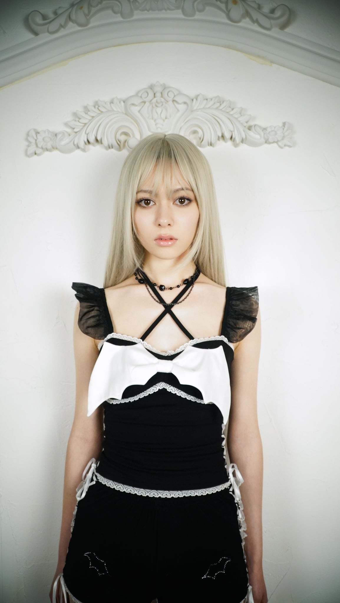 ˚₊‧𓆩 devil ribbon camisole 𓆪 ‧₊˚