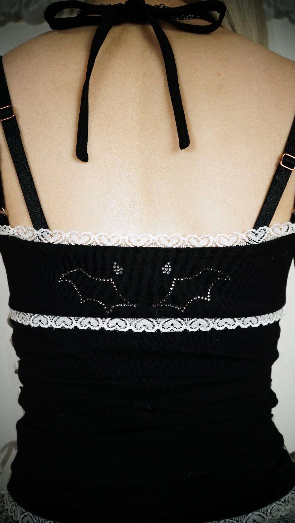 ˚₊‧𓆩 devil ribbon camisole 𓆪 ‧₊˚