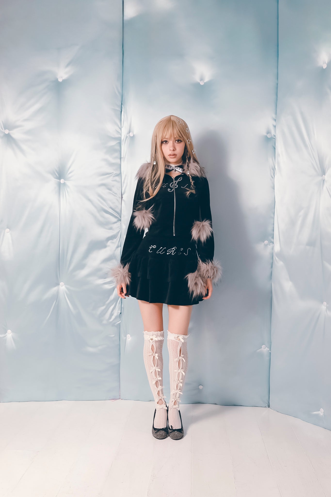 ♫⋆。♪ rockstar velour top ₊˚♬ ゚. available from February 3rd!