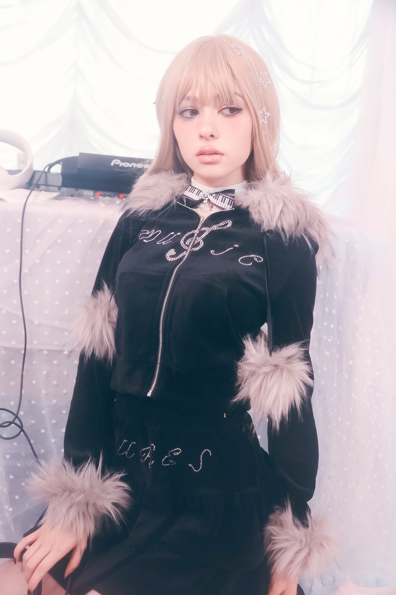 ♫⋆。♪ rockstar velour top ₊˚♬ ゚. available from February 3rd!