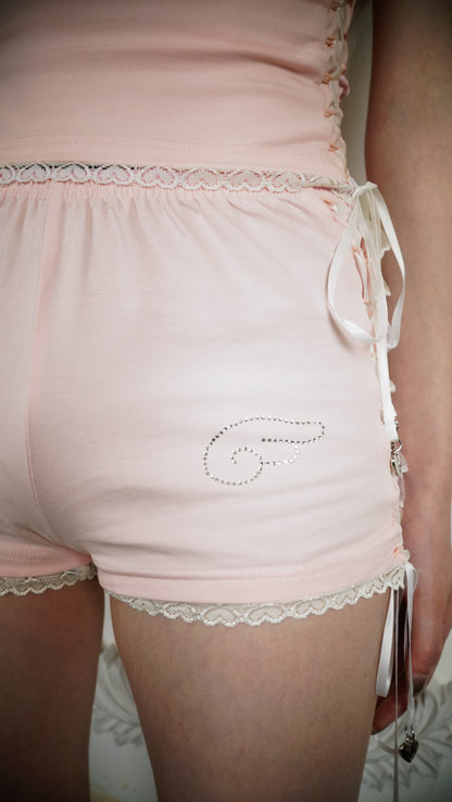 ˚₊‧꒰ა angelic lace shorts ໒꒱ ‧₊˚
